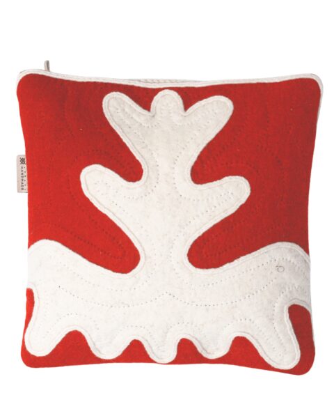 Housse de Coussin Ambition rouge
