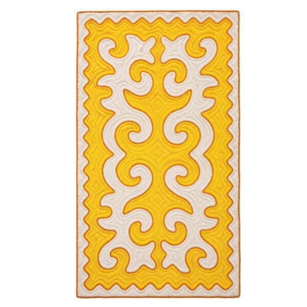 Tapis en laine feutrée - Clémence