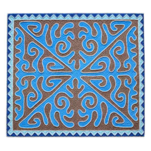 Tapis en laine feutrée - Cascade