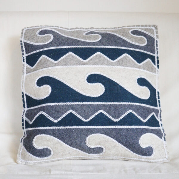 Housse de Coussin Tolkun Bleu