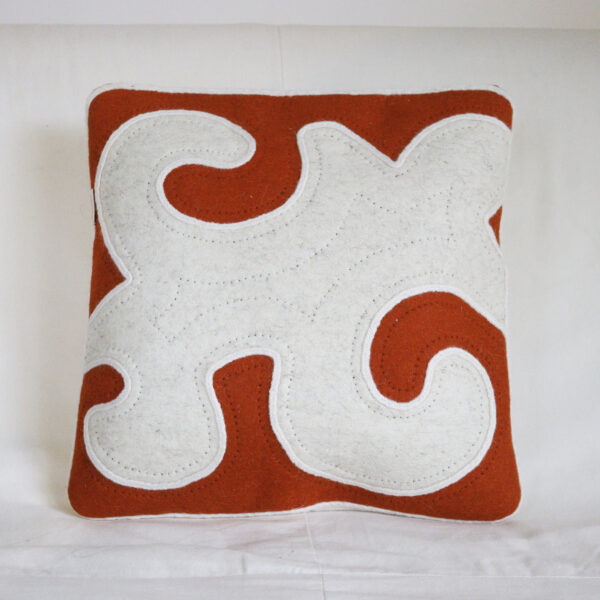 Housse de Coussin Clémence Rouge