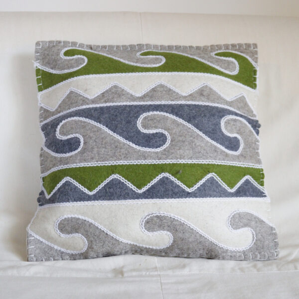 Housse de Coussin Tolkun Vert