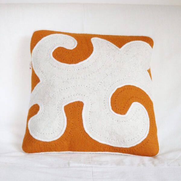Housse de Coussin Clémence Orange