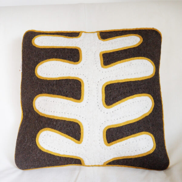 Housse de Coussin Arça marron