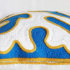 Coussins-en-laine-feutrée---bleu-fil-or-4
