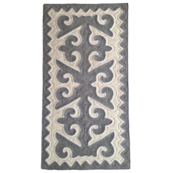 Tapis en laine feutrée - Cimes