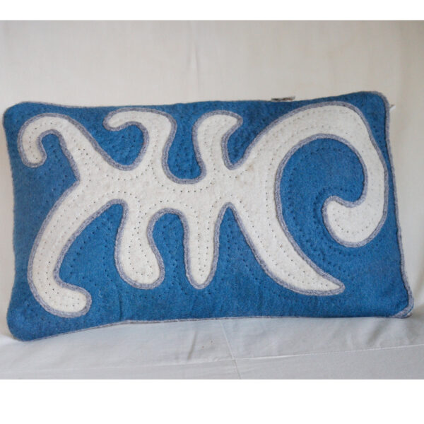 Housse de Coussin Adam bleu