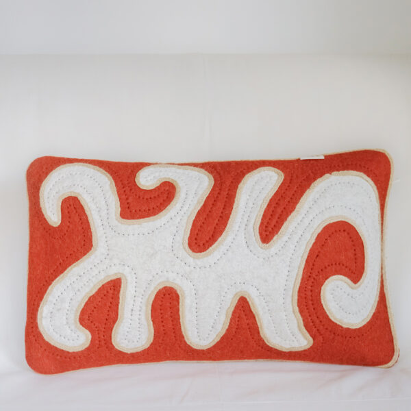 Housse de Coussin Adam rouge