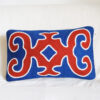 Coussin-en-laine-feutrée-Héritage-rouge-et-bleu2