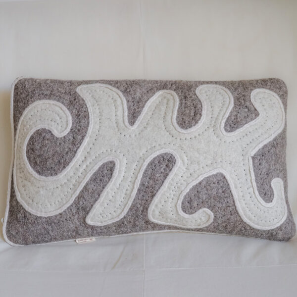 Housse de Coussin Adam gris
