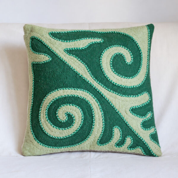 Housse de Coussin Tamyr vert