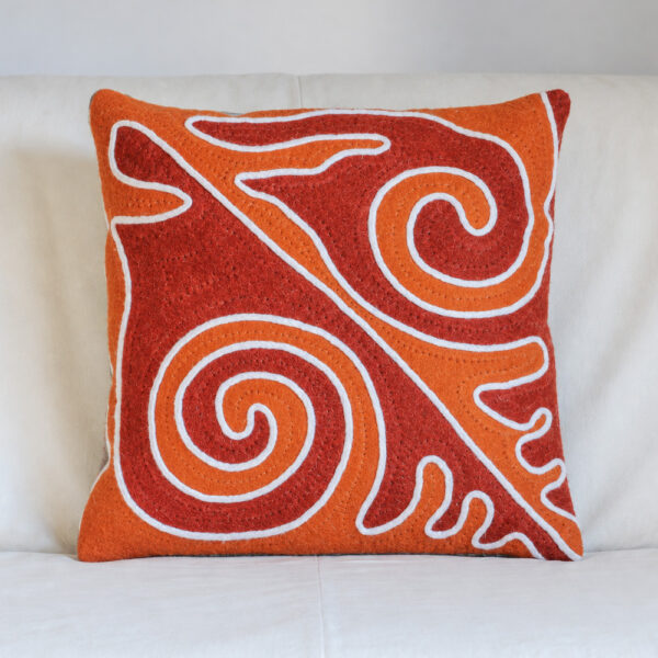 Housse de Coussin Tamyr rouge